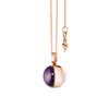 rose quartz, amethyst