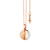 moonstone orange, chalcedony green